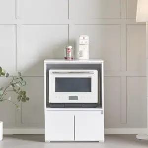 광파오븐수납장 전자렌지다이 밥솥선반 도어형 600 JY249