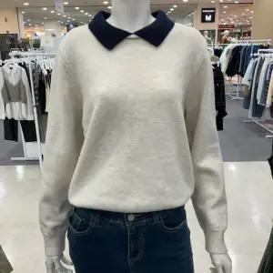 [숲]로즈엔 카라 긴팔 니트 티셔츠 SBALK34