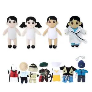 어린이집교구 소근육발달 옷입히기 직업인형 놀이방완구 장난감블록 발달장난감 사회성향상 사고력발달