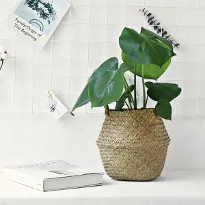 라탄 화분커버 S 라탄바구니 왕골바구니 해초바구니 인테리어화분