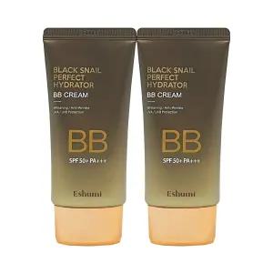 애슈미 블랙 스네일 비비크림 50mlx2개 BB크림 톤업 자외선차단 3중기능성 화장품