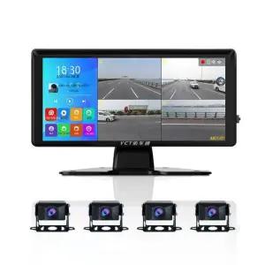 대형 트럭용 카메라 차량용 모니터링 4 HD 터치스크린 화물차 블랙박스 12V 24V