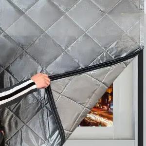 창문 방음커튼 시트지 방풍 보온 겨울 방한 감소 차단