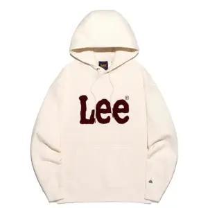 LEE 부클 트위치 로고 기모 후드 티셔츠 B1 LE2504HD05 CM NA GR