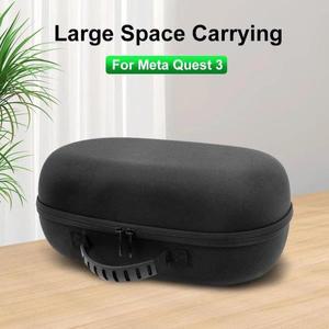 메타 퀘스트 3 휴대용 케이스 가방 여행용 하드 EVA 보관함 VR 헤드셋 액세서리