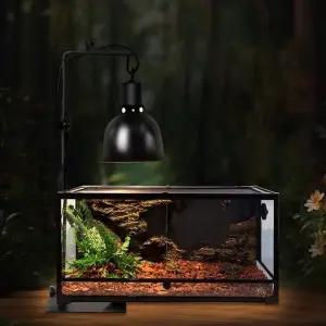 조절가능 램프 스탠드 파총류 수족관 조명등홀더 파충류사육장 크레스티드게코사육장 조명거치대