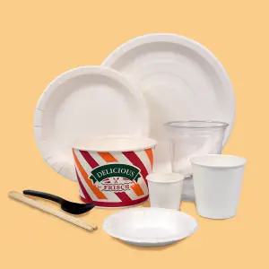 보니팩 일회용 캠핑용품 8종 세트 240개 홈파티 소풍 야유회