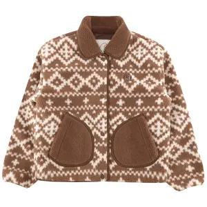 노르디스크 휘게 노르딕패턴 플리스 자켓 OWW25111JJ