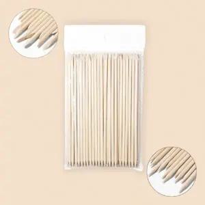 네일 스톤 파츠 재료 우드 스틱 15cm 100개입 DD 11800