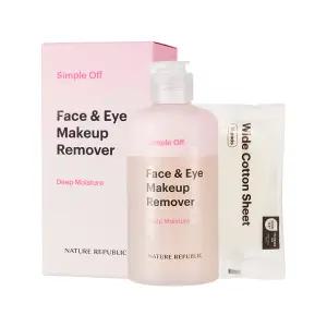 네이처리퍼블릭 심플 오프 페이스 앤 아이 메이크업 리무버 딥 모이스처 스페셜 세트 240m