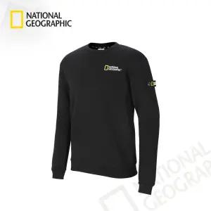 내셔널지오그래픽 남녀공용 가을 와펜 라운드 맨투맨