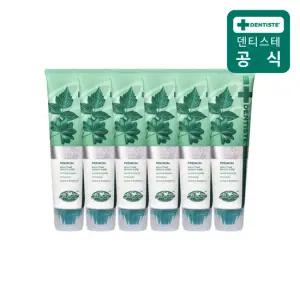 덴티스테 신제품 불소치약 플러스화이트 프로 100g 6개