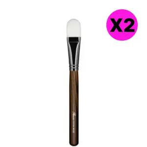 르브와 메이크업 스킨 케어 화이트 브러쉬 커피색 2개 BNS