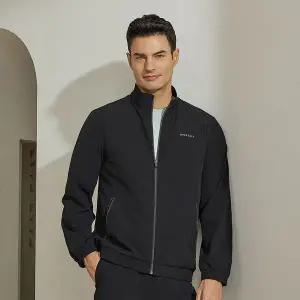 [하프클럽/울시]남성 우븐자켓_블랙 APWSJK24S51MBK