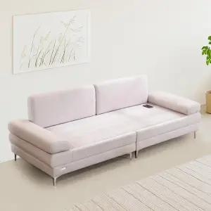 건강한 온기를 담은 황토볼 온돌쇼파 (261cm) HM115