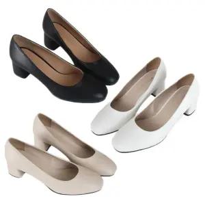 (무료배송) 기본 정장 구두 여자 고급 미들힐 신상 펌프스 신발