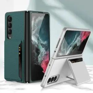 갤럭시Z폴드7 5 4 댄버 카드수납 가죽 범퍼케이스