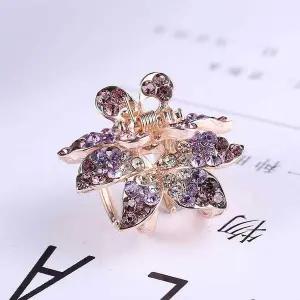 [콩심팥심]헤어 집게 핀 여성헤어핀 보석핀 포인트머리핀