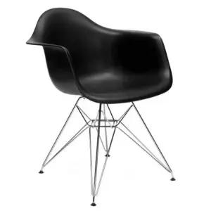 북유럽 의자 임스 체어 철제 빈티지 미드센추리 식탁 블랙