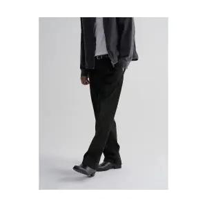 매장정품 에잇세컨즈 8 Seconds 8SECONDS [4WAY STRETCH] 세미와이드핏 히든 밴딩 슬랙스 블랙 425821LY35