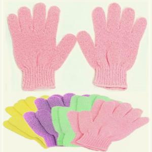 손가락장갑 때타올 5켤레 양면 때밀이 때수건 샤워장갑 거품타올 목욕장갑