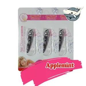 [하프클럽/]아기 손톱 관리용 민트색 손톱깎이 3개 핸디형