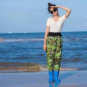 복 가슴장화 여성 전신 웨이더 어부복 바지 여성용 김장 갯바위 장화