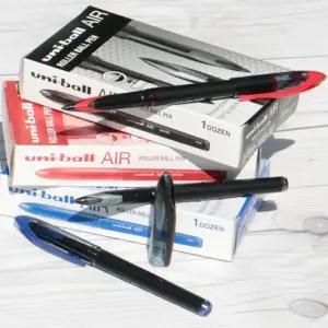 강약조절 수성볼펜-유니볼 Air micro M 1다스(12자루)