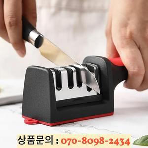 3단계 휴대용 칼갈이 연마 도구 미끄럼 방지 다기능 칼날 수리 복원 및 용이함