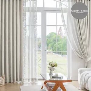 지나송 트리 암막커튼+코디커튼 풀세트 특대형