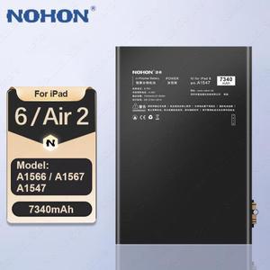 NOHON 태블릿 배터리 ipad 호환 6 5 7 8 Air 2 3 4 미니 소형 10.9 Pro 9.7 11 인치 1st 2nd 3rd 교체