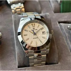 Grand Seiko 세이코 [세금포함] [정품] 커스텀 Elegance 화이트 Wood Men MOD 시계 - NH35 명품시계 패션시