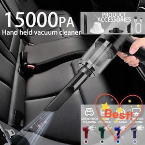 100% 호환 15000PA 압축 공기 집진기 휴대용 진공 무선 고출력 자동차 청소기 헤어드라이어 미니