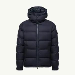 25FW 몽클레어 남성 몽제네브르 쇼트 다운 자켓 네이비 1A53700 54272 742