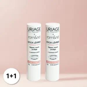 [1+1] 유리아쥬 롬앤 립밤 스틱레브르 배리어 그레이프 컬러 립밤 4g 2개
