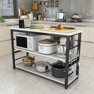 아일랜드수납장 주방 부엌 간이 다층 조리 스텐 이동식 수납장