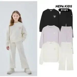 [네파키즈](강남점)KL85952 여아 크롭 기모세트
