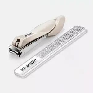 스테인리스 손발톱 손톱깍이 1112PLUS 발톱깎이 대형 손톱깎이 Mr 미스터그린 네일케
