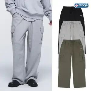 [아웃도어프로덕츠] 베이직 카고 스웨트 팬츠 (3COLORS)