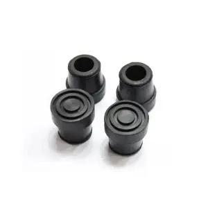 [가하] 4발 지팡이 고무 (12mm)_검정