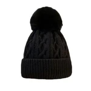 기모 방울모자 비니모자 니트모자 털모자 방한모자 방울털모자 겨울여성모자 니트방울모자