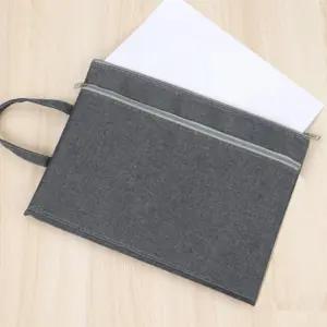 A4 서류 파우치 아이패드 노트북 보관용 파일 케이스 가방