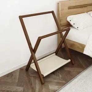 원목수건걸이 욕실 스탠드 주방 타월 거치대 타올 걸이