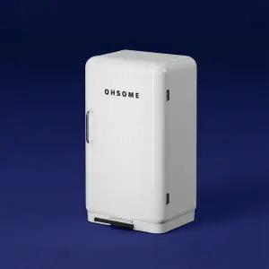 [OHSOME] 인테리어 냄새차단 쓰레기통 휴지통 종량제 호환 25L 스마트 집들이 출산 선물