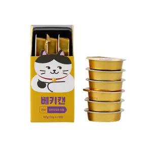 고양이 영양간식 연어캔 6개입 촉촉한 습식사료 수분충전 반려묘 건강공급 냐옹이