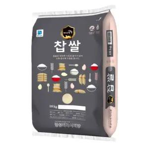 25년산 햅쌀 경기미 찹쌀 10kg 백옥찰 [박스포장]
