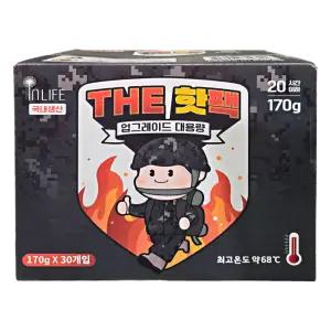 인라이프 포켓용핫팩 170g X 30개