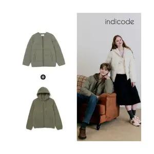 인디코드25FW 소로나 패딩점퍼 플리스 후드집업 남녀공용_637971