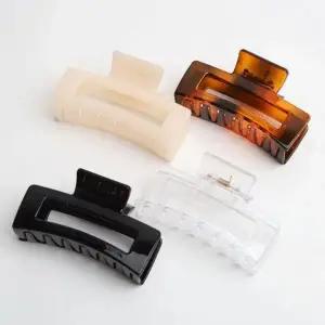 [콩심팥심]프레임 인기 와이드 헤어집게핀 헤어핀 감성 머리핀