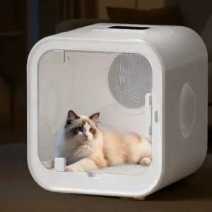 펫드라이룸 애견 드라이기 고양이 강아지 건조기 털